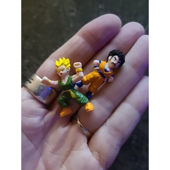 VTG Retro Dragon Ball Z Mini B.S./S.T.A. 1989 PVC Action Figures VHTF Lot Of 7 - Picture 7 of 7